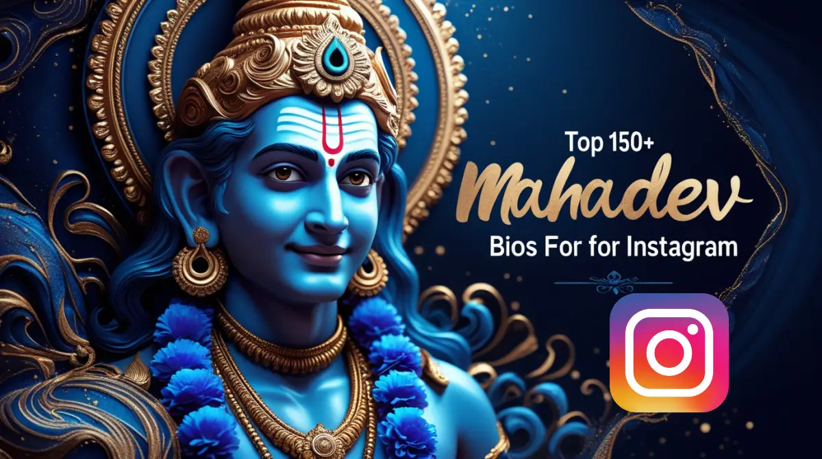 Mahadev bio for instagram