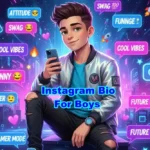 Cool Instagram Bio for Boys
