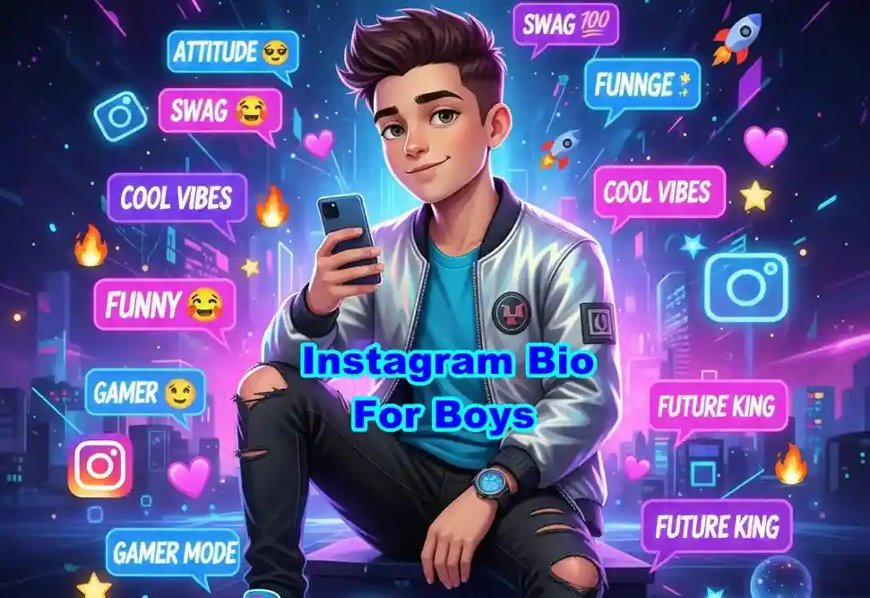 Cool Instagram Bio for Boys