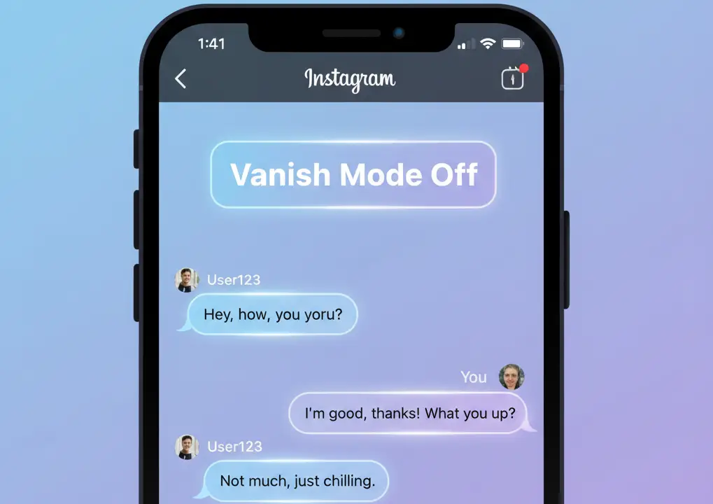 How to Turn Off Vanish Mode on Instagram