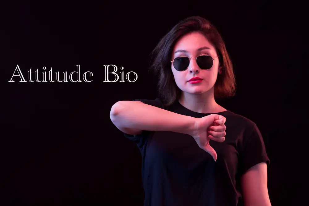 Instagram attitude bio for girls