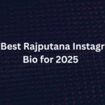 100 Best Rajputana Instagram Bio for 2025