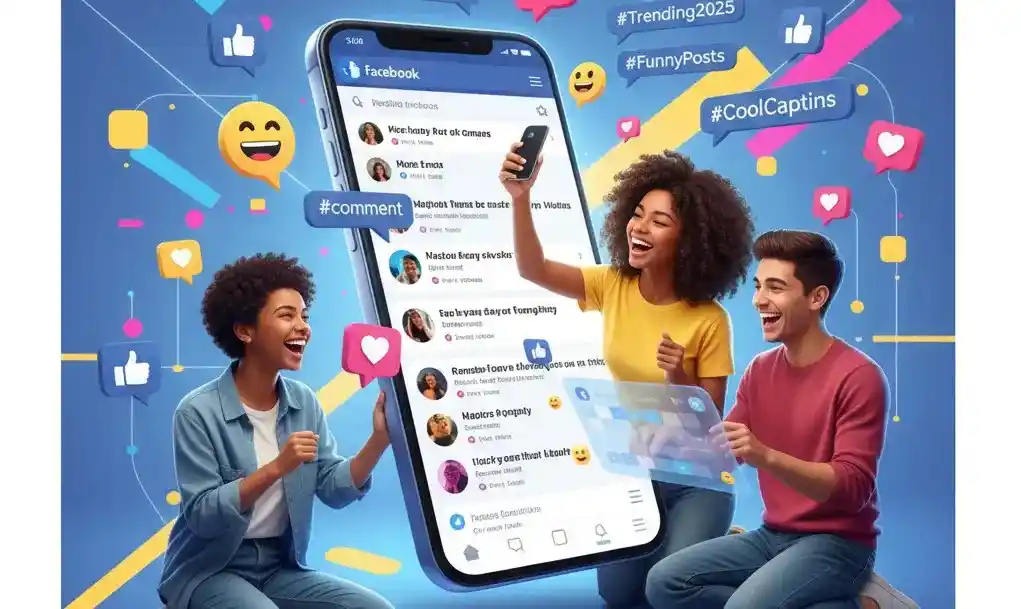 Top Captions for Facebook: Cool, Funny & Trending