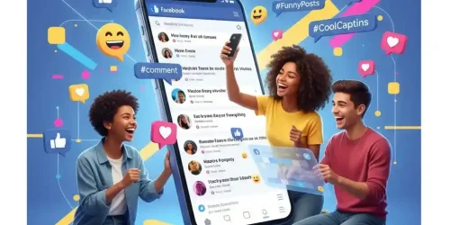 Top Captions for Facebook: Cool, Funny & Trending